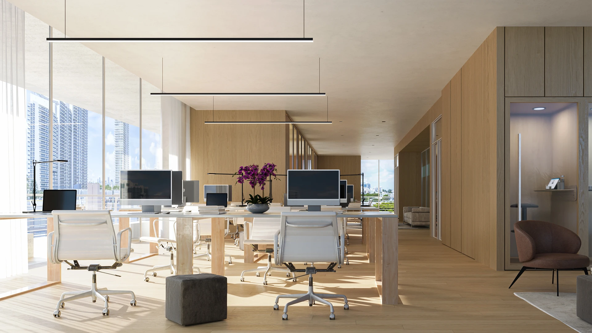 Bizzi & Partners_The Fifth_Offices Workstations view